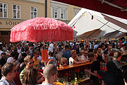Klenzestraßenfest 2010 bei sommerlichen Temperaturen am 6.6.2010 (©Foto: Martin Schmitz)